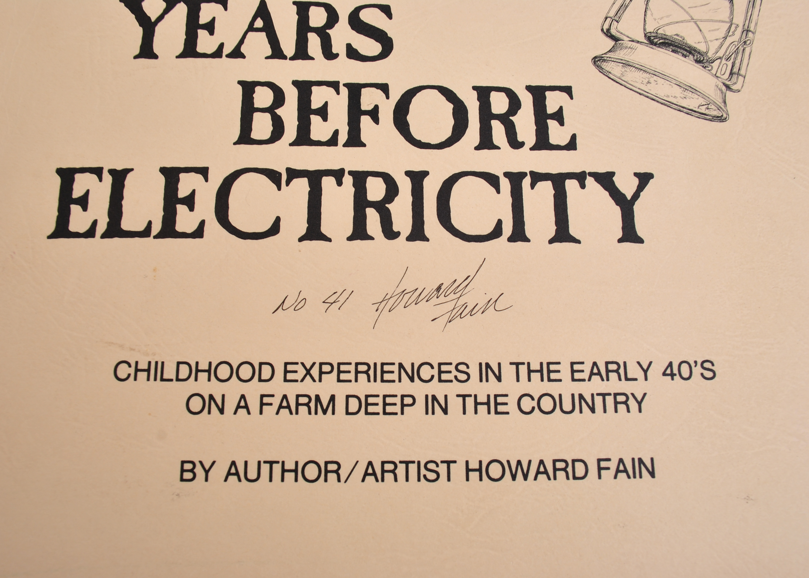 Howard Fain Jessamine County Prints and Books