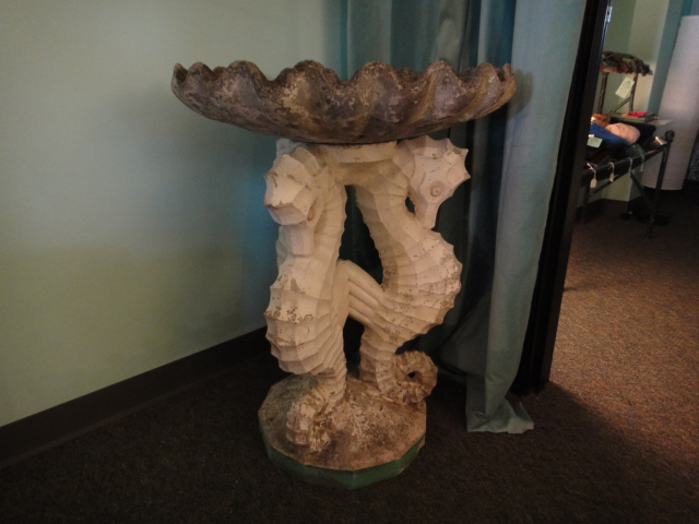 Antique Seahorse Fountain
