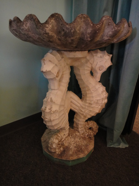 Antique Seahorse Fountain
