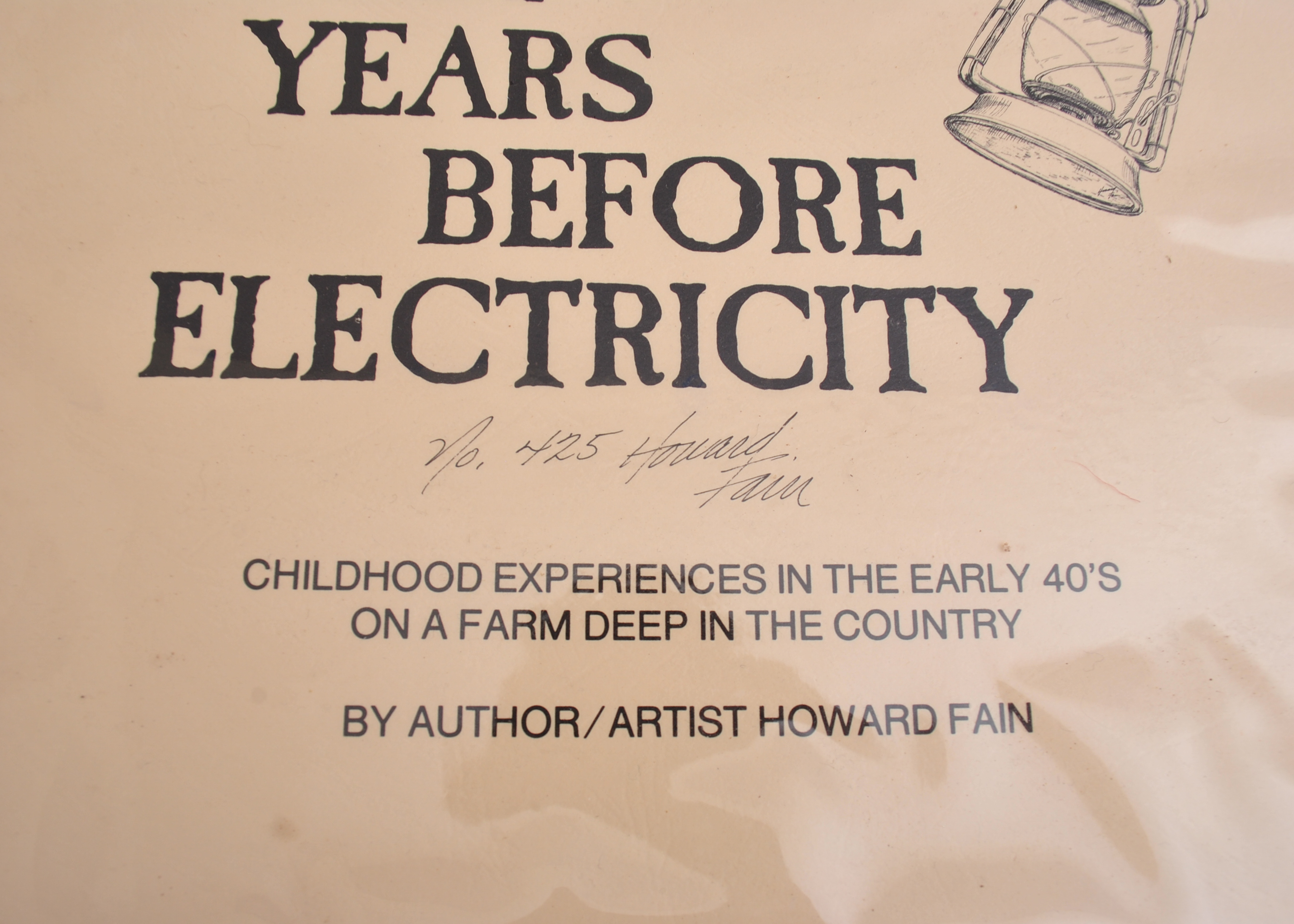 Howard Fain Jessamine County Prints and Books