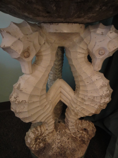 Antique Seahorse Fountain