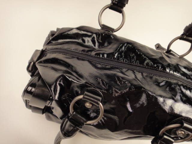 Francesco Biasia Black Satchel Style Handbag