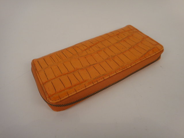 Abas Orange Billfold Made In USA