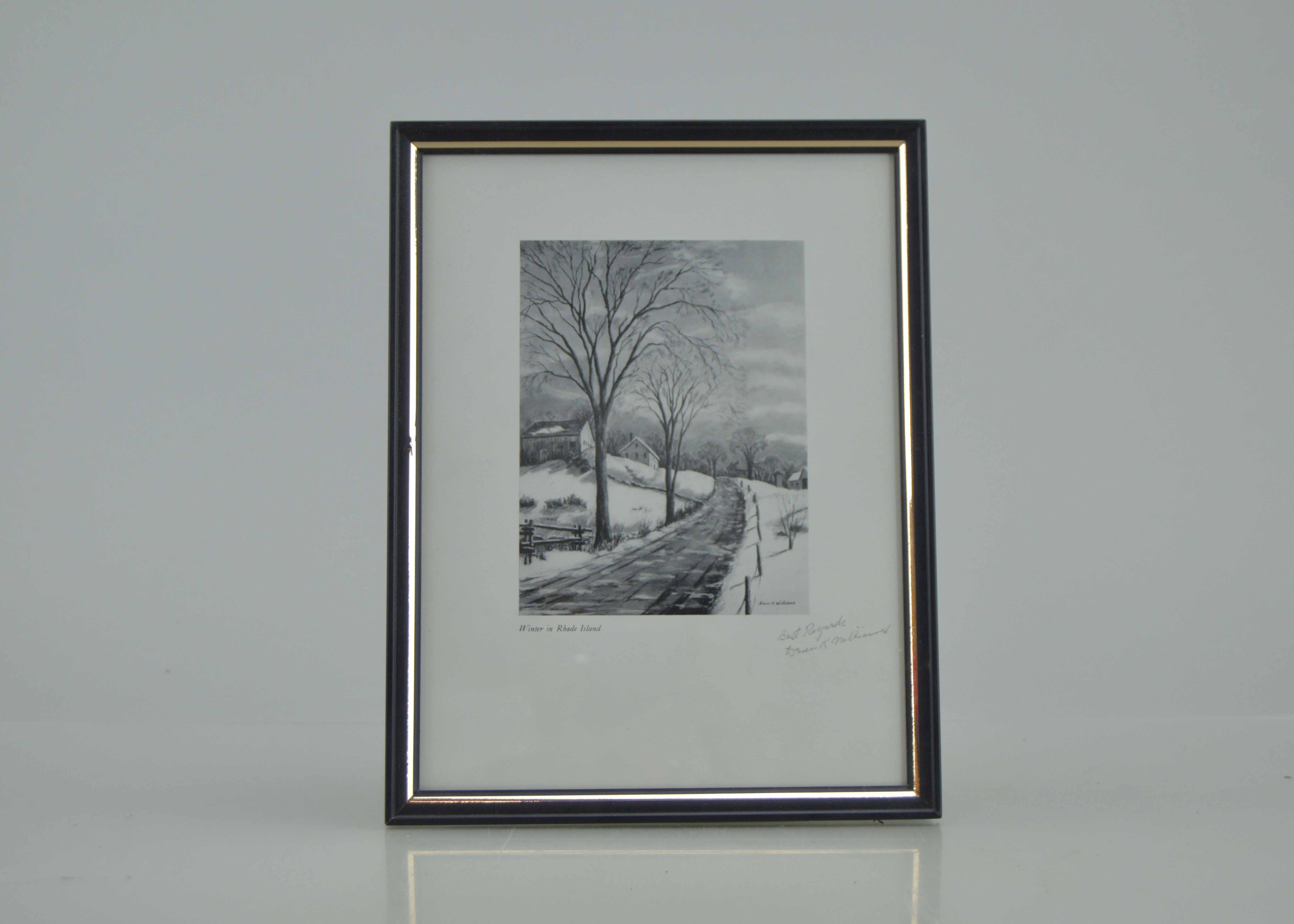 Dean K. Williams Signed Offset Lithograph