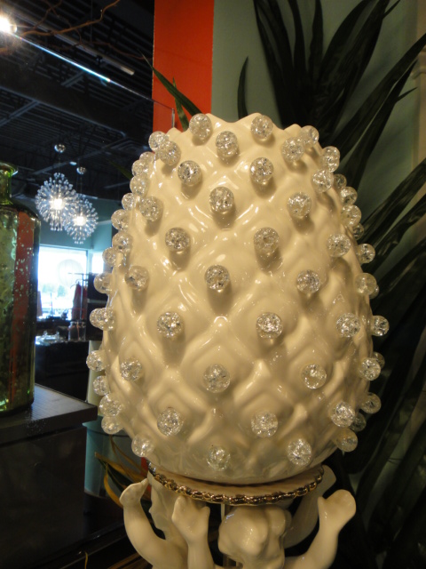 Porcelain Cherub Accent Lamp