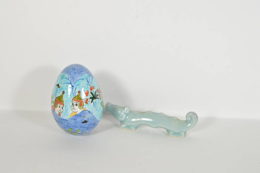 Assortment of Asian Decorative Items