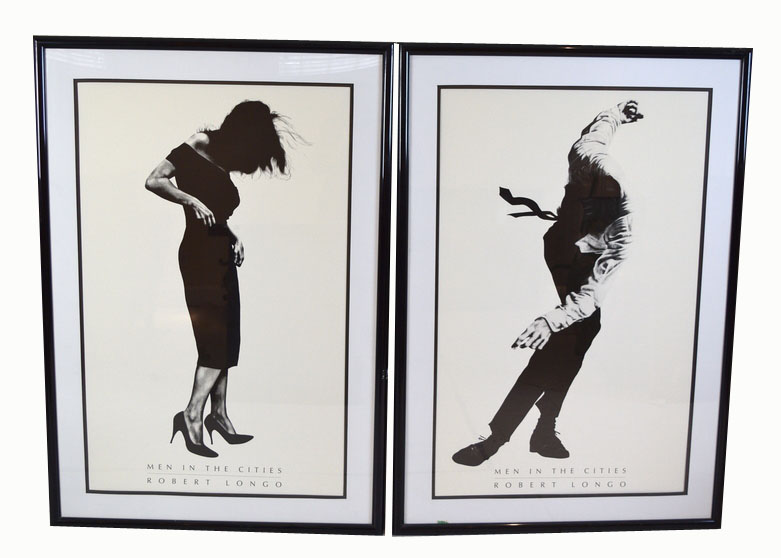 Robert Longo 'Men in the Cities' Posters