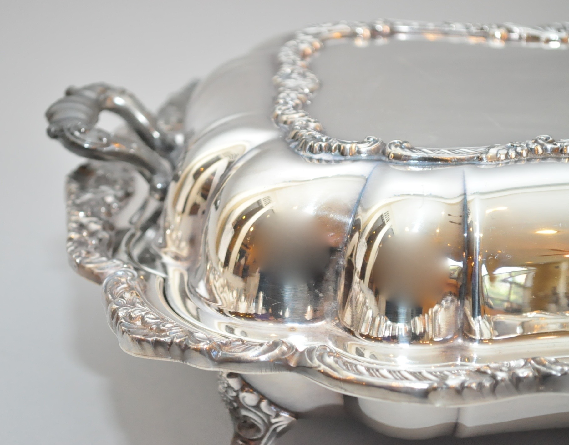 Poole Silver Co. Silver Plate Covered Dish