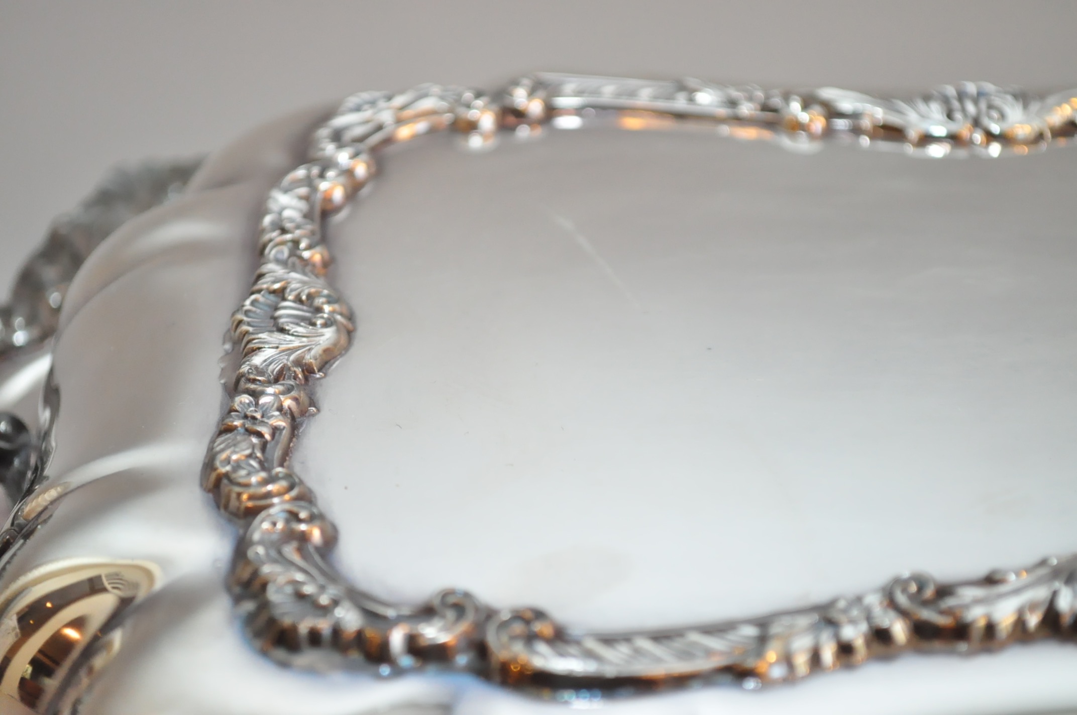 Poole Silver Co. Silver Plate Covered Dish