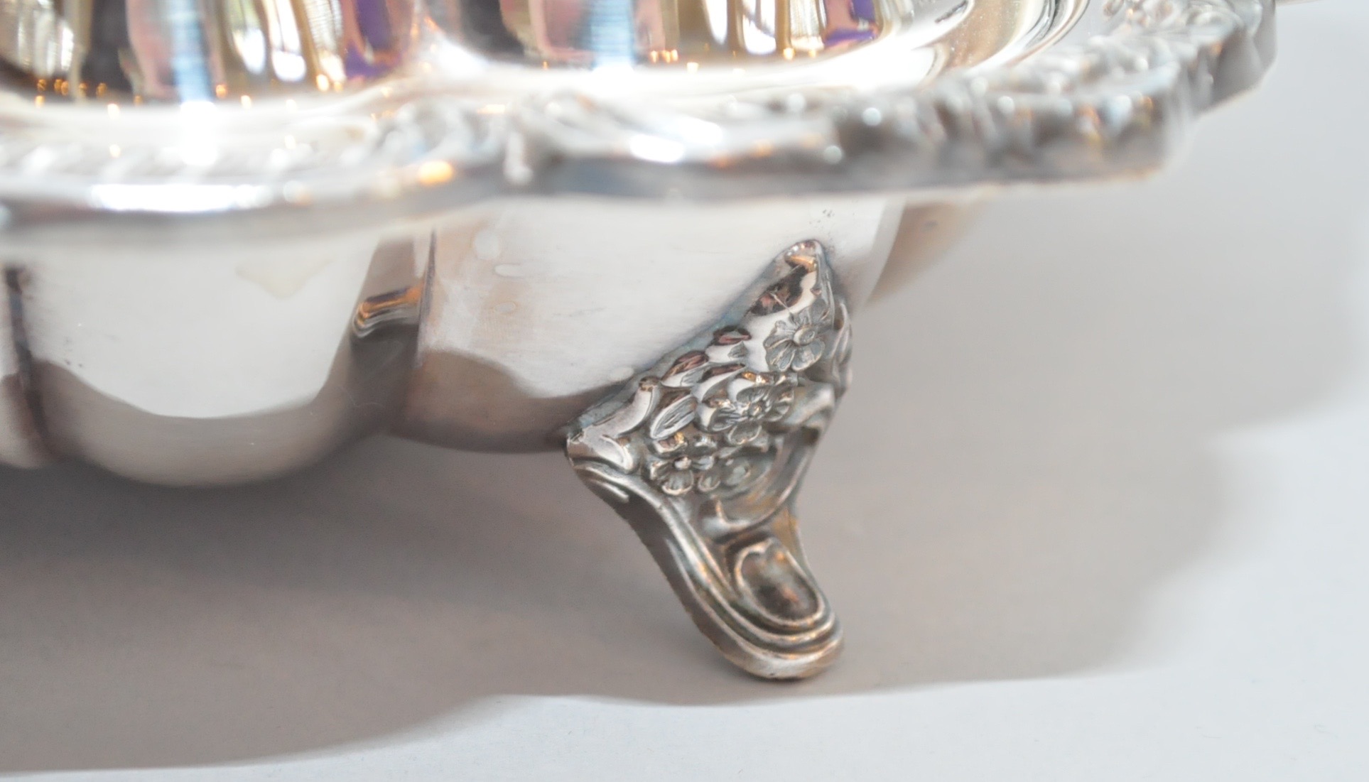 Poole Silver Co. Silver Plate Covered Dish