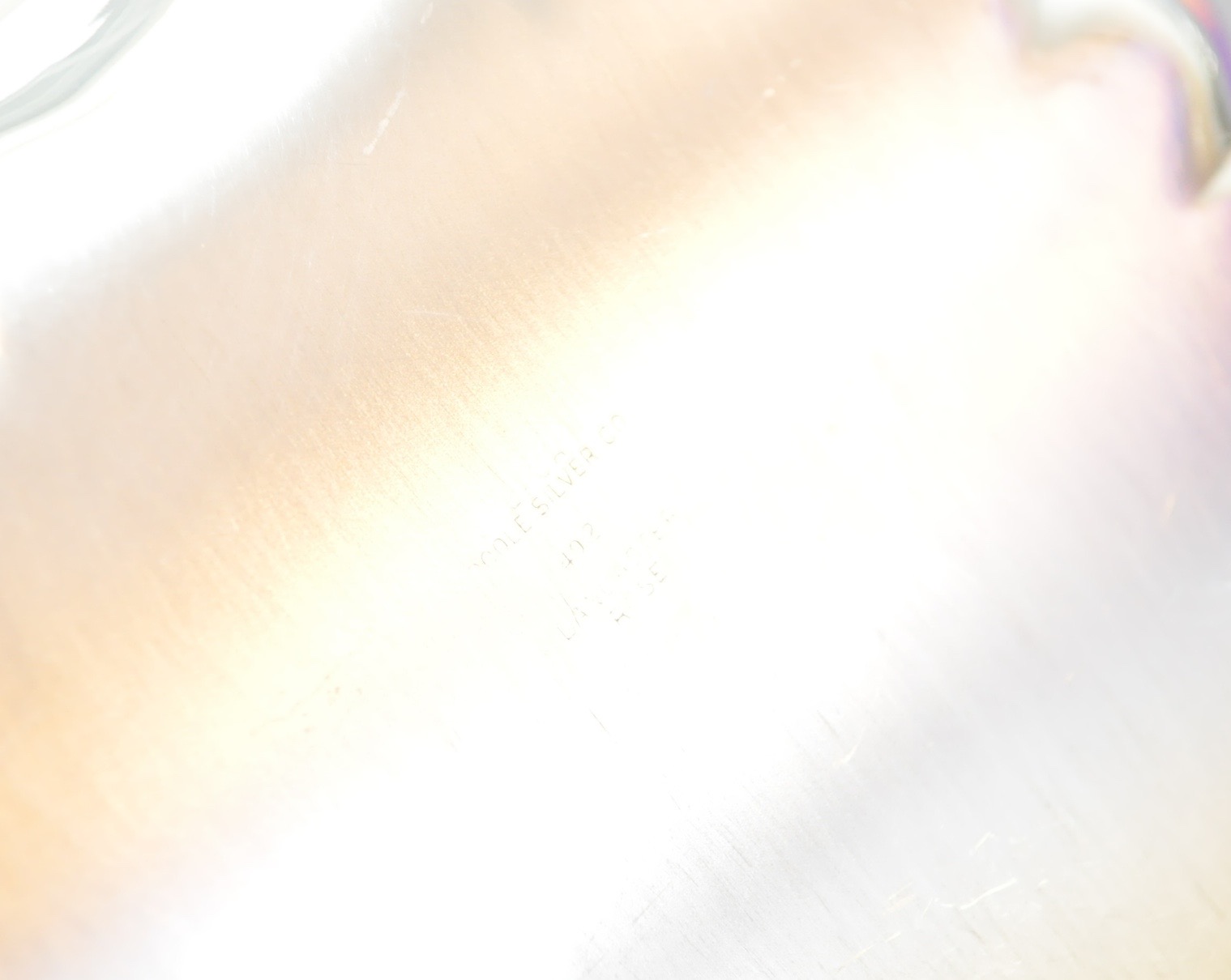 Poole Silver Co. Silver Plate Covered Dish