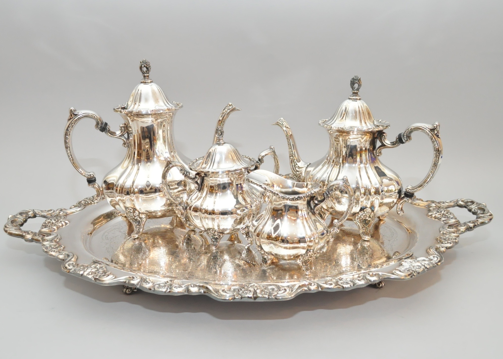 Towle Silver Plate Tea and Coffee Service