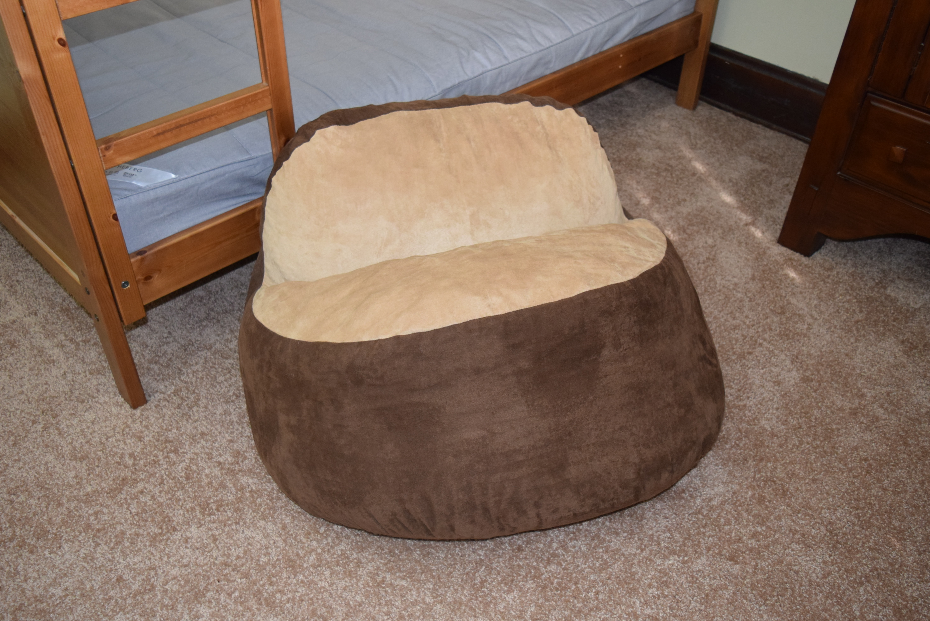 Comfy Brown FUF Foam Chair
