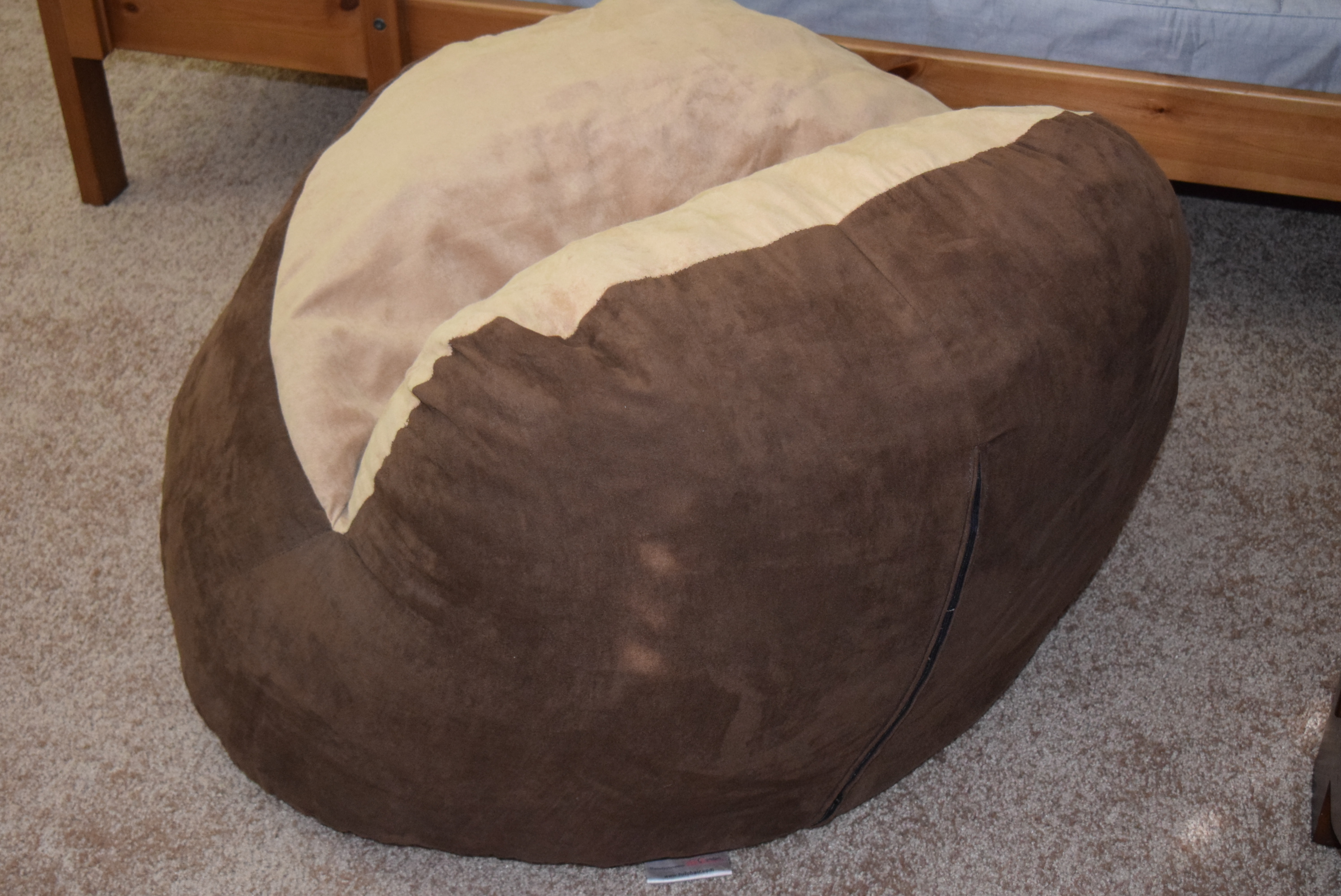 Comfy Brown FUF Foam Chair