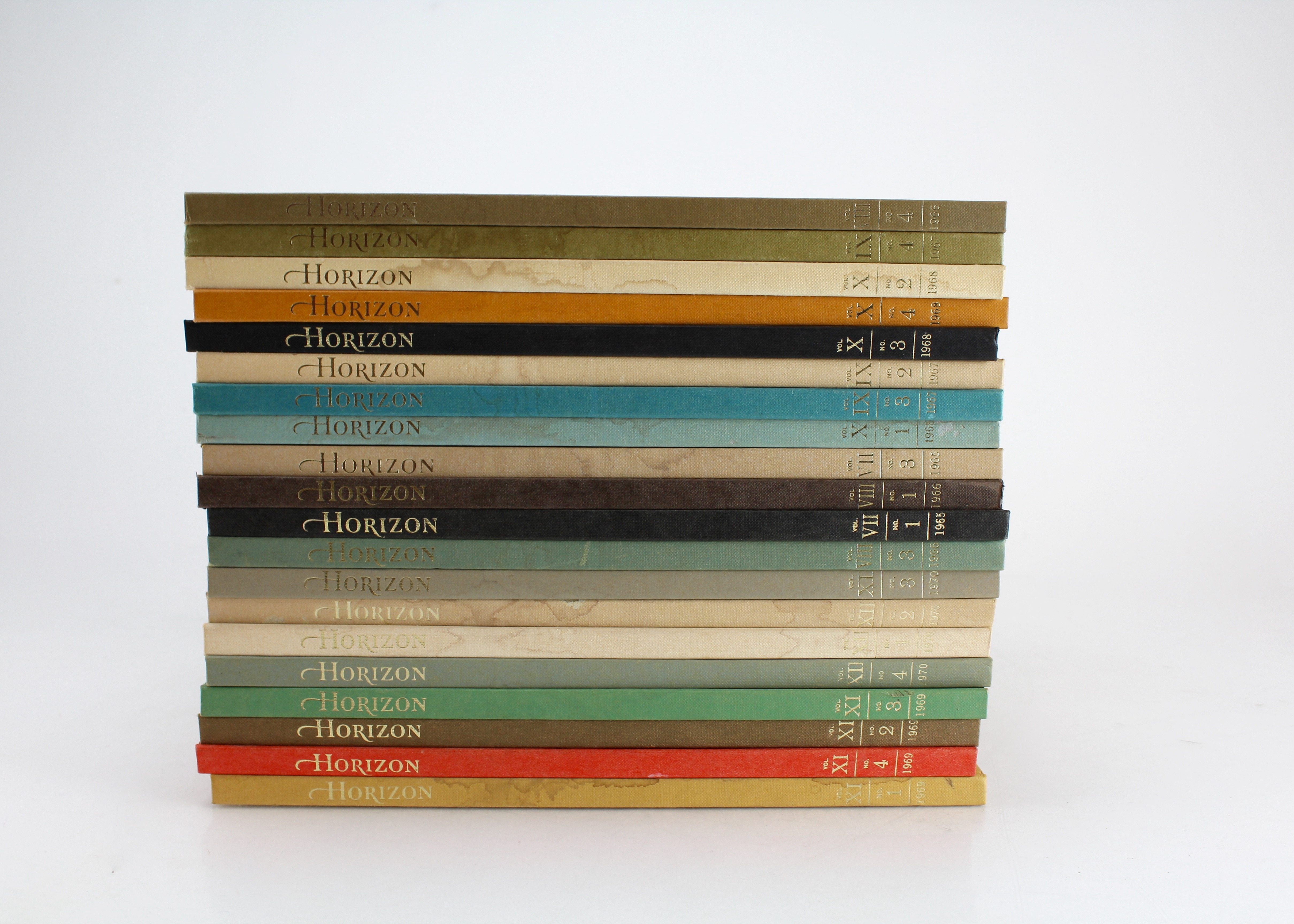 Vintage Horizon Magazines Published By American Heritage Co.