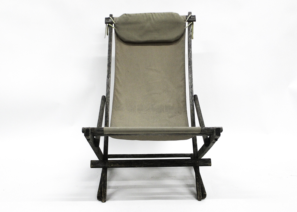 Set of Four Rustic Lawn Chairs