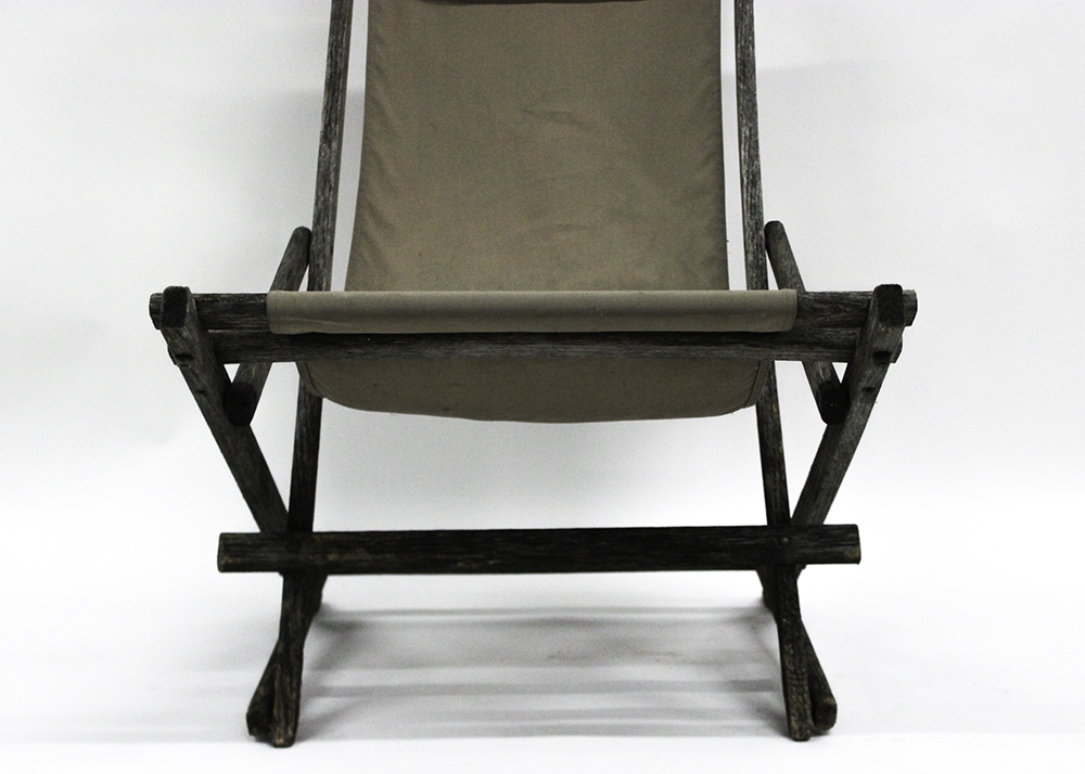 Set of Four Rustic Lawn Chairs