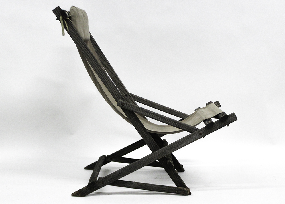 Set of Four Rustic Lawn Chairs