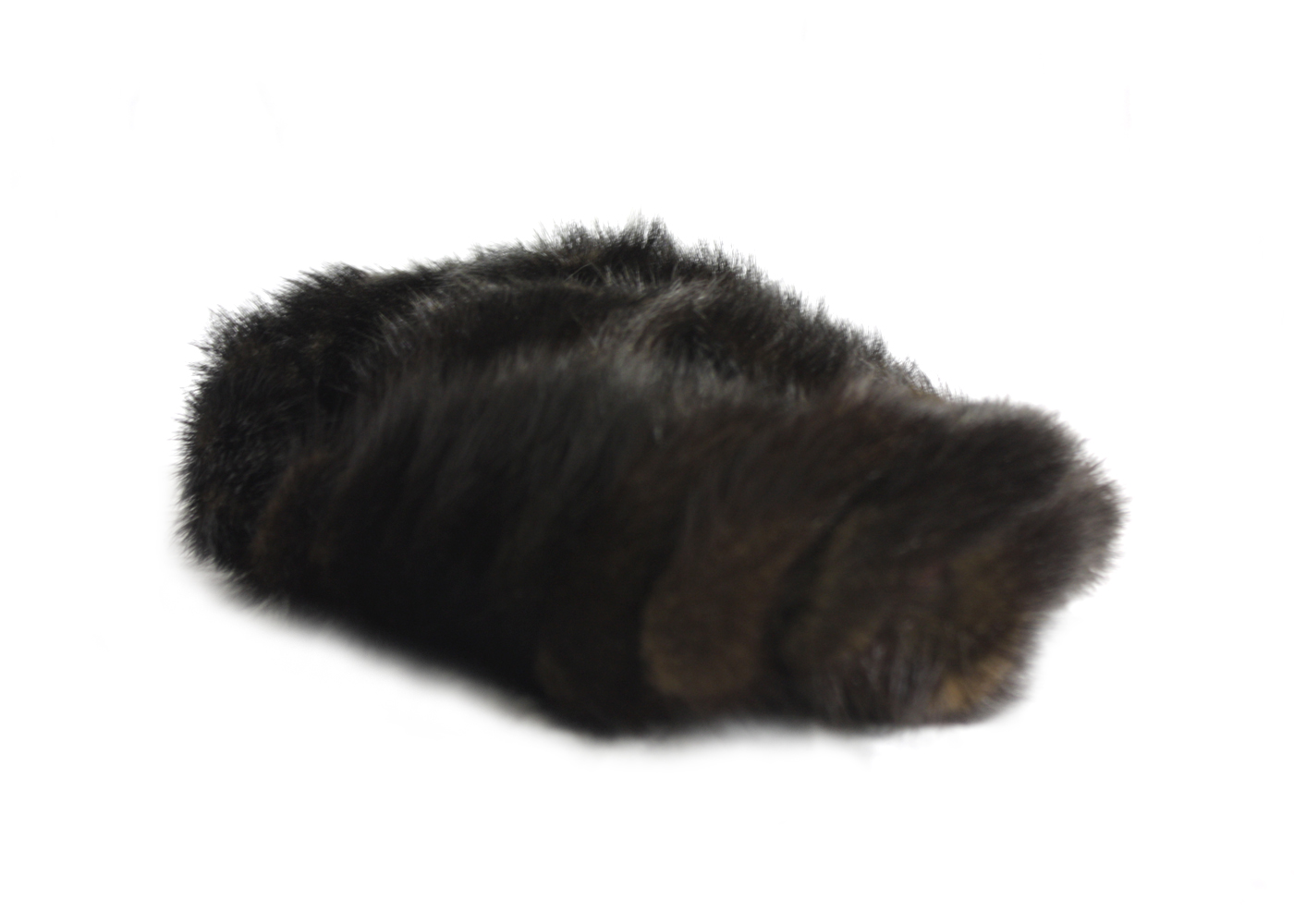 Women's Vintage Mink Pill Box Hat