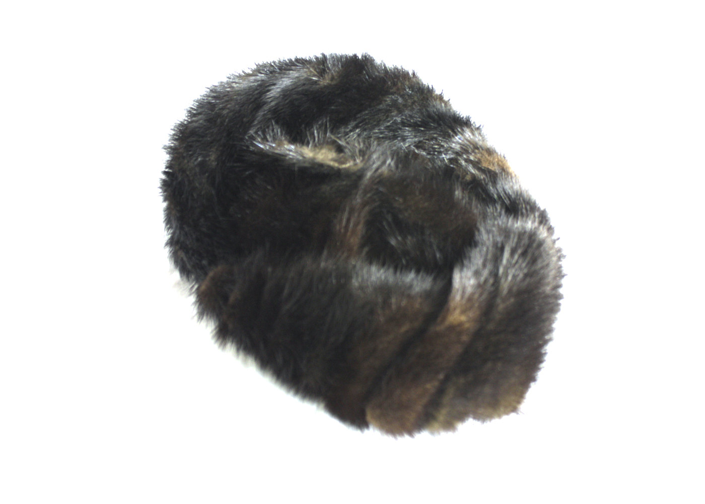 Women's Vintage Mink Pill Box Hat