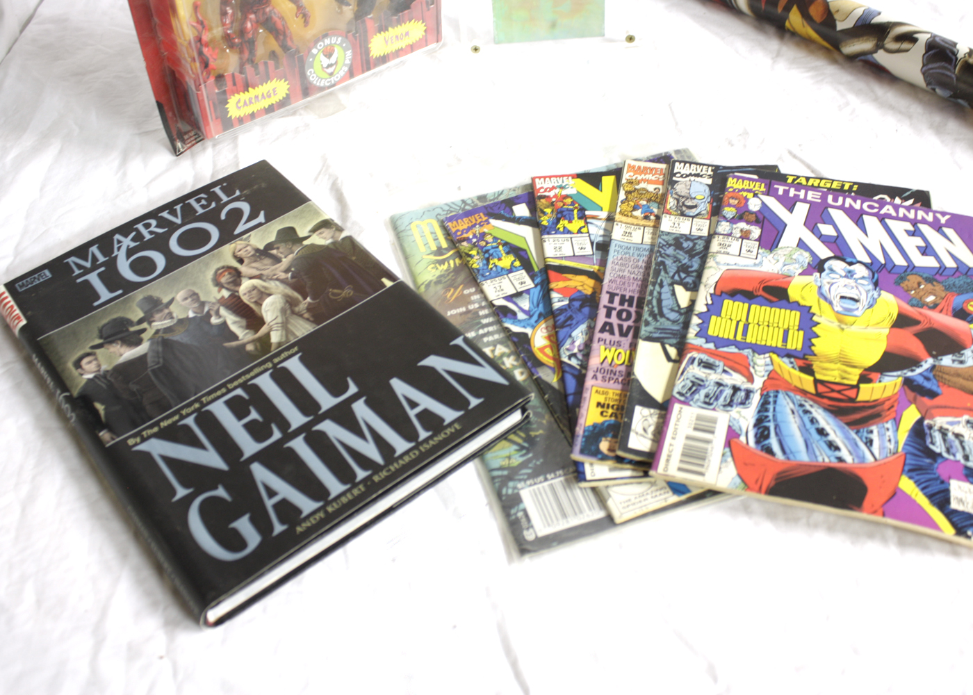 Collection of Marvel Comics Memorabilia