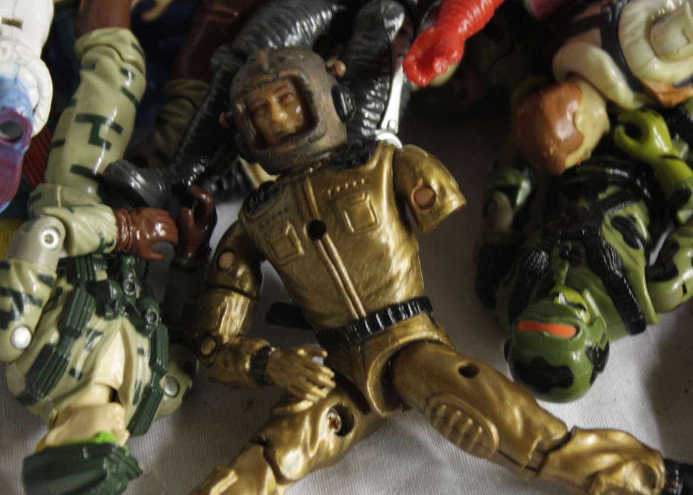 Lot of Vintage G.I. Joe Action Figures