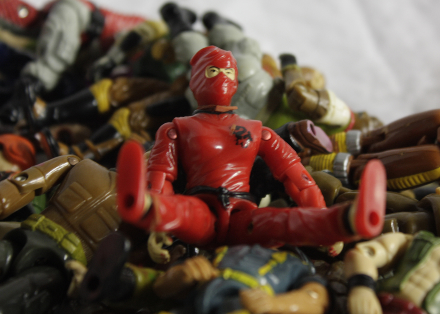 Lot of Vintage G.I. Joe Action Figures