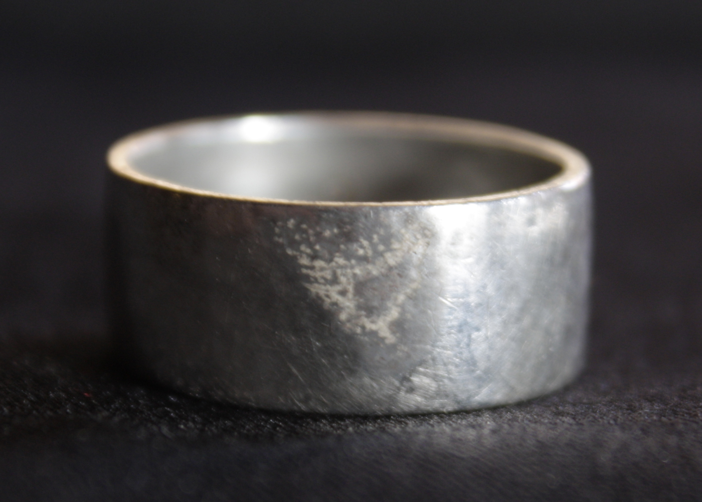 Men's 0.5 Carat Brown Diamond and Sterling Wedding Band