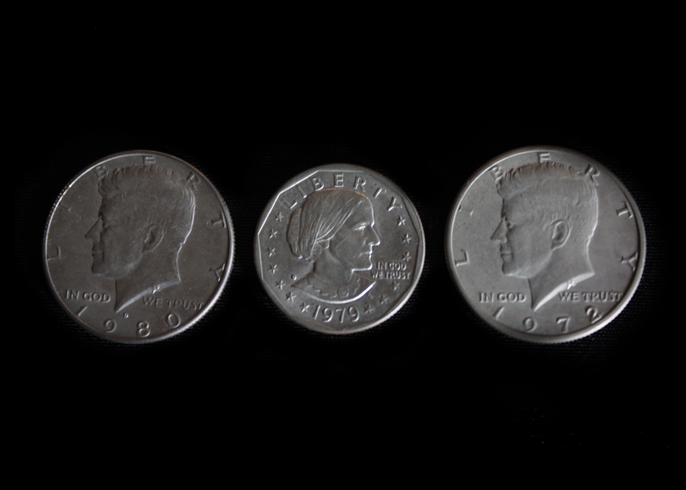 Susan B. Anthony Dollar and Kennedy Half Dollar Collection