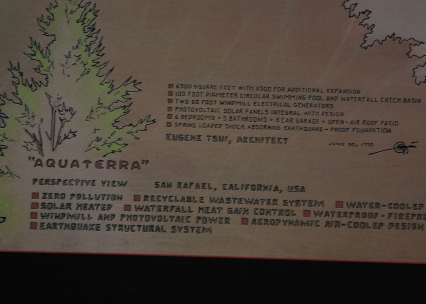 Eugene Tsui Architectural Drawings Print Portfolio