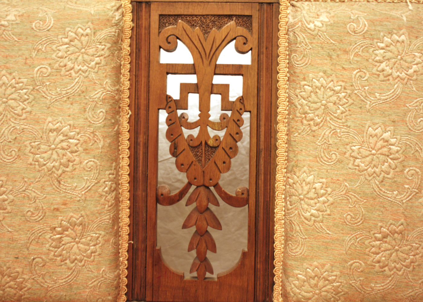 Eastlake Style Walnut Settee and Matching Side Chairs