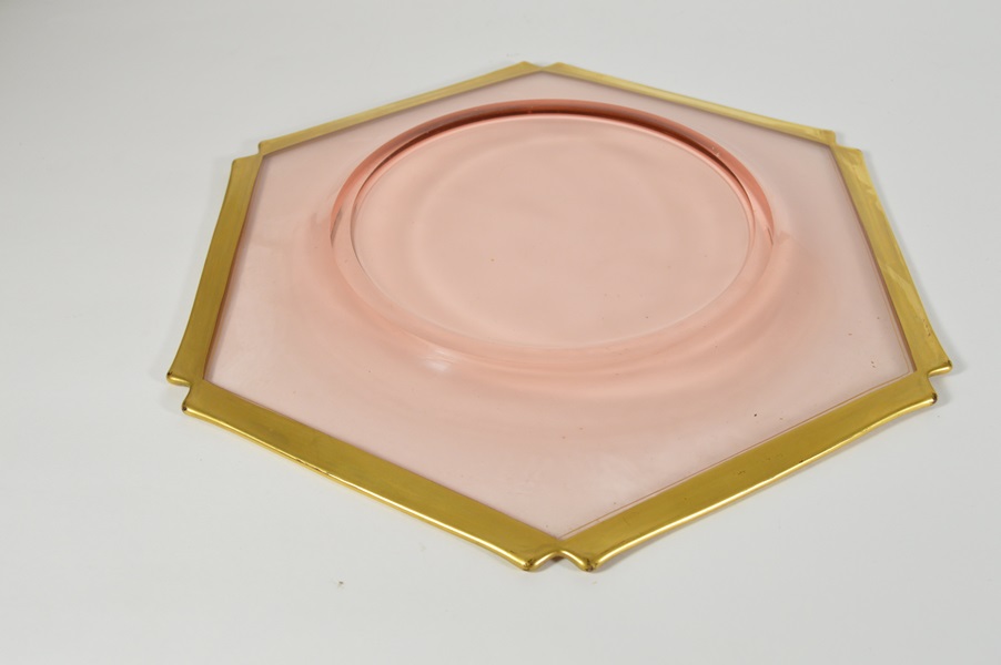 Art Deco Pink Glass Items
