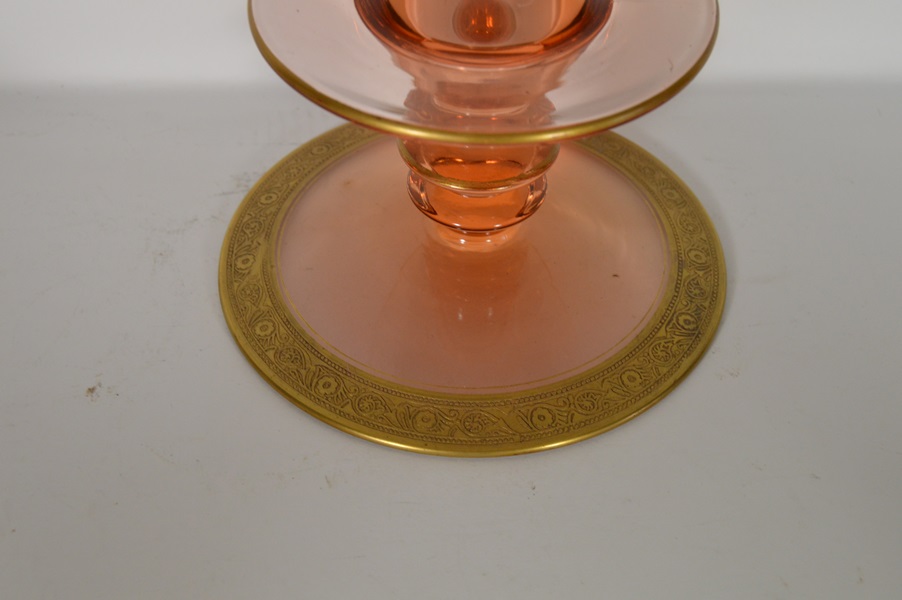 Art Deco Pink Glass Items