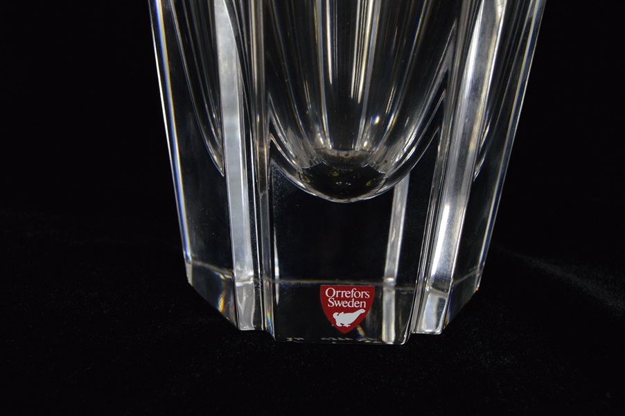 Three Pieces of European Clear Crystal