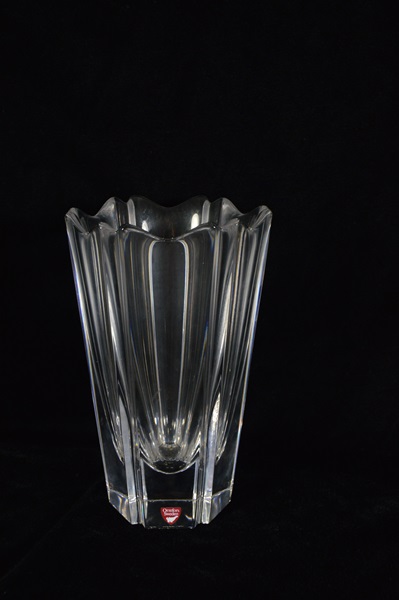 Three Pieces of European Clear Crystal
