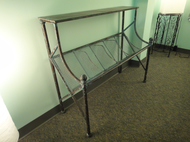 Wrought Iron Scarf Stand