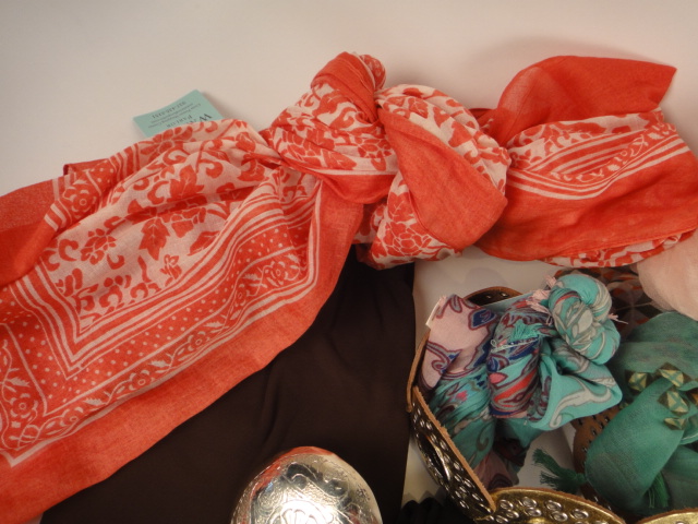 Dairi Moroccan Leather Belt, Leggings and Scarves