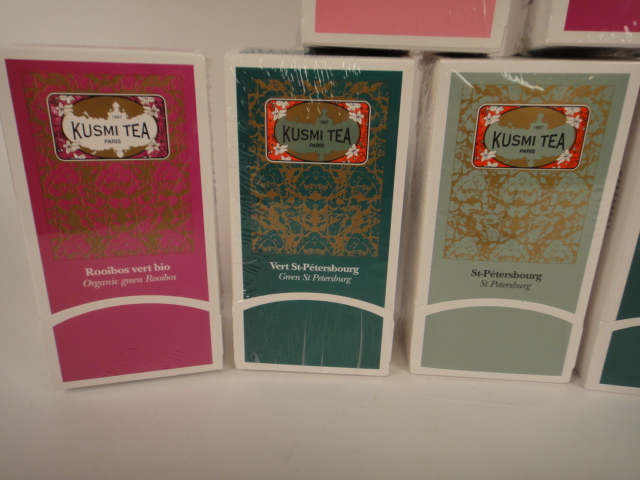Seven Boxes of Kusmi Tea