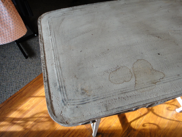 Antique Look Metal Decorative Table