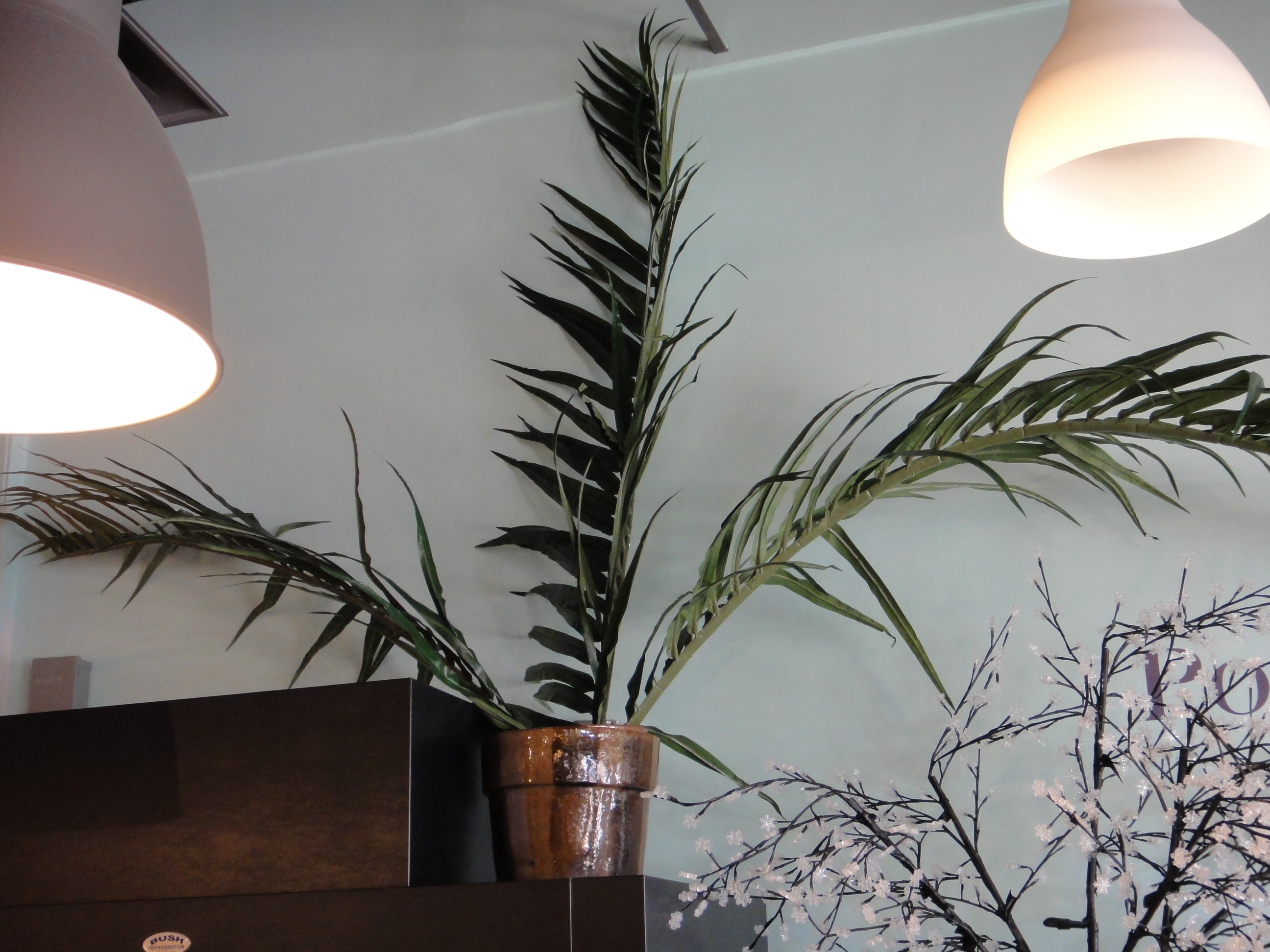 Large Artificial Plant in Terra Cotta Pot