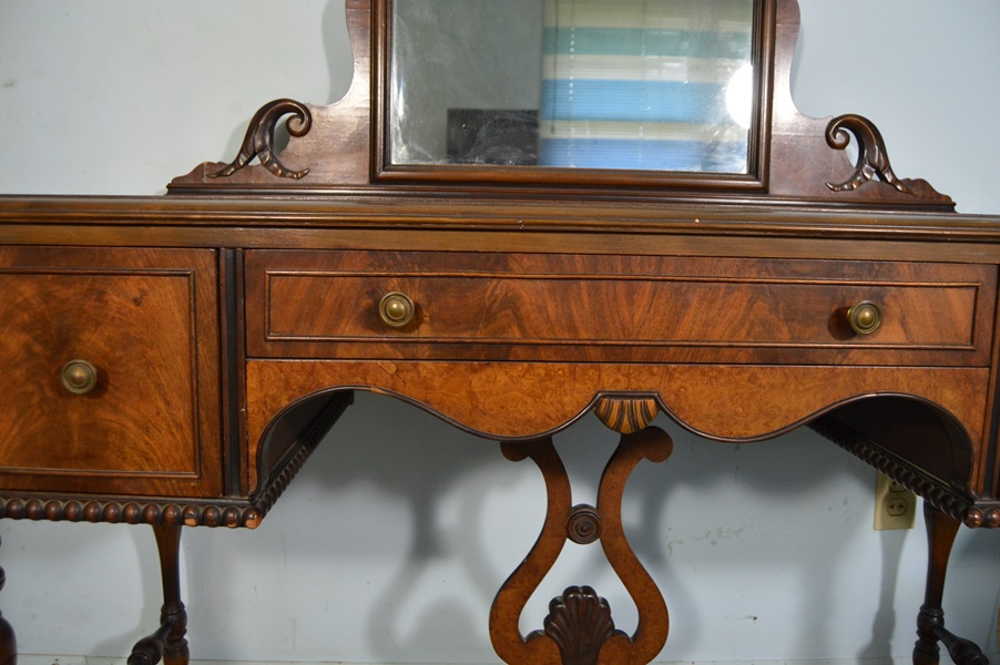 Berkey & Gay Mirrored Vanity