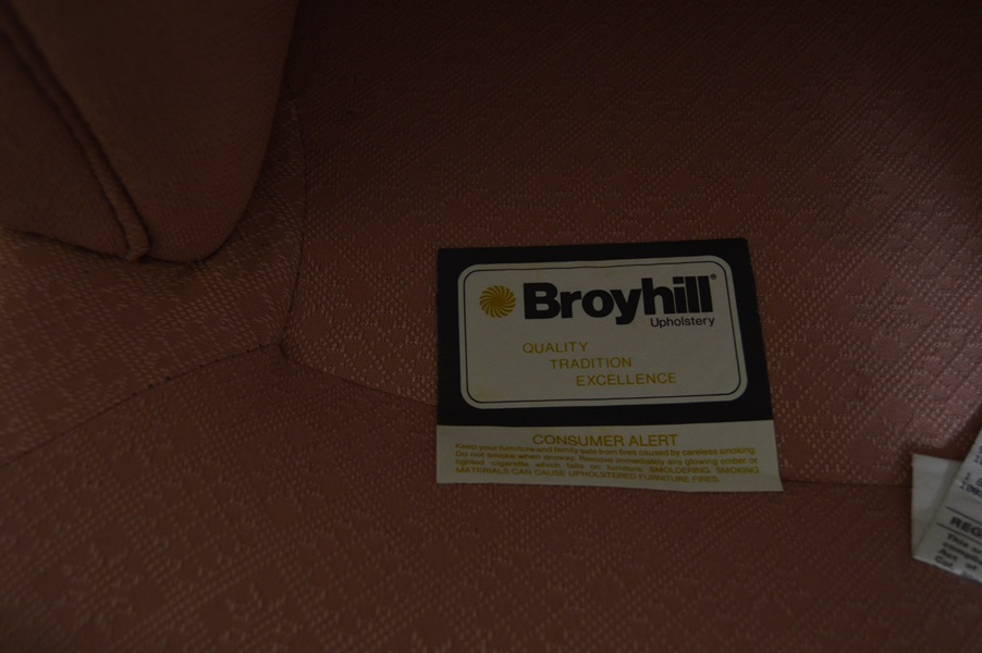 Vintage Broyhill Swivel Armchair