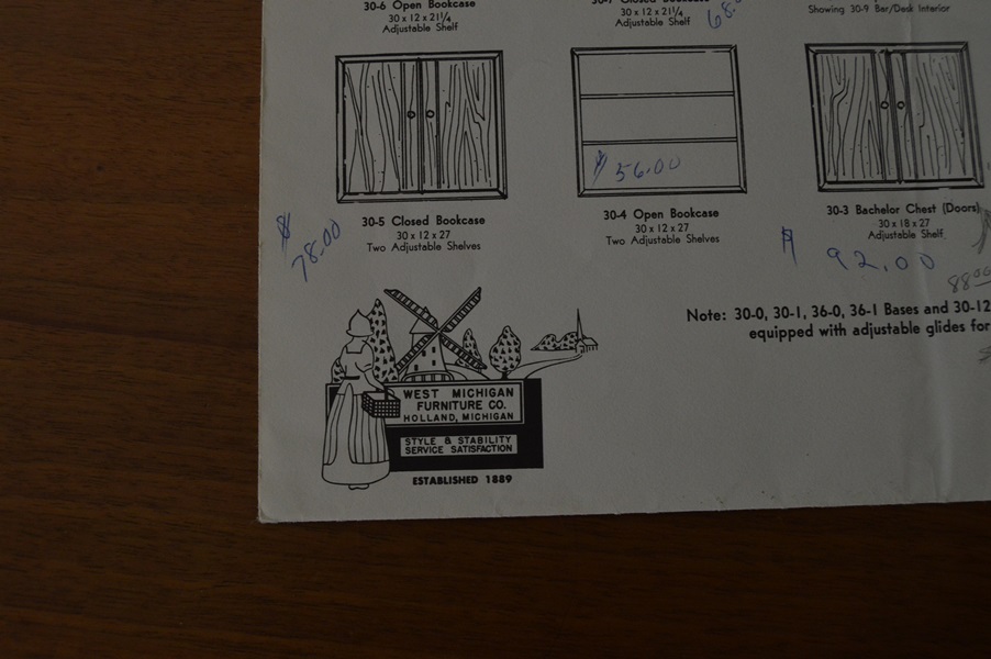 West Michigan Furniture Stackable Cabinet