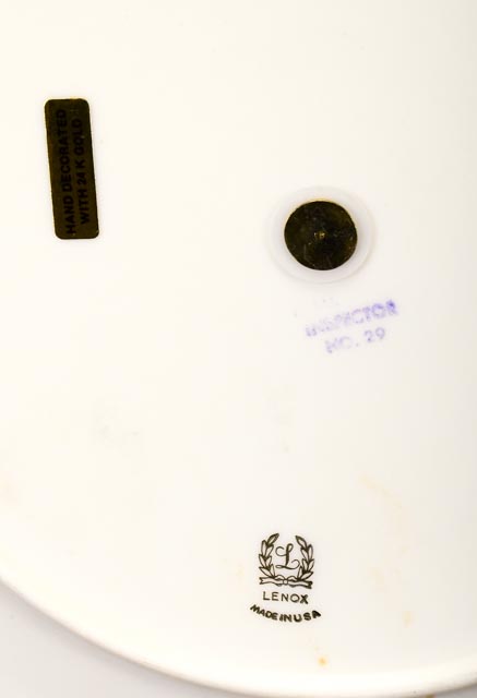 Lenox "Holiday" Fine China Dinnerware Collection