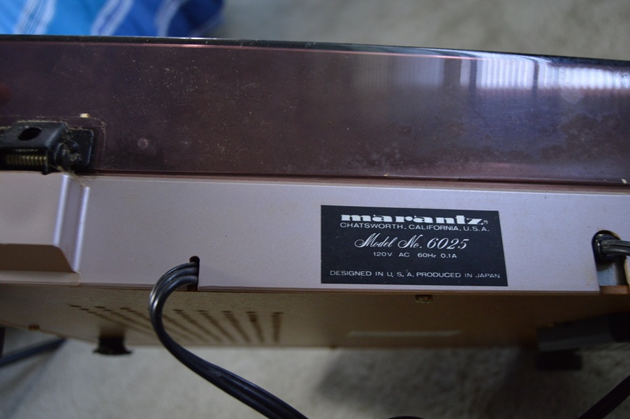 Vintage Stereo System and Cabinet