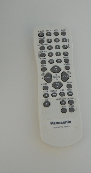 Panasonic VHS Player and Monitor