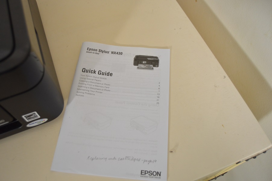 Epson Stylus NX430 Wireless All-in-One Inkjet Printer