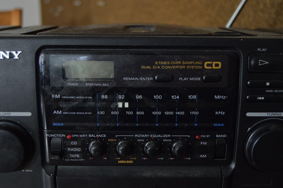 Sony CFD-510 CD, Radio, Cassette Recorder