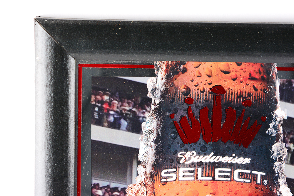 135th Kentucky Derby Budweiser Framed Mirror