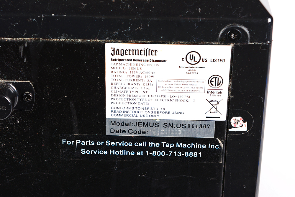 Coldcock Refrigerated Liquor Dispenser